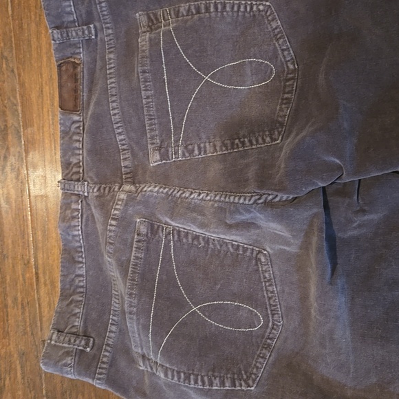 Calvin Klein Brown Corduroy Bootcut Jeans - Picture 8 of 9